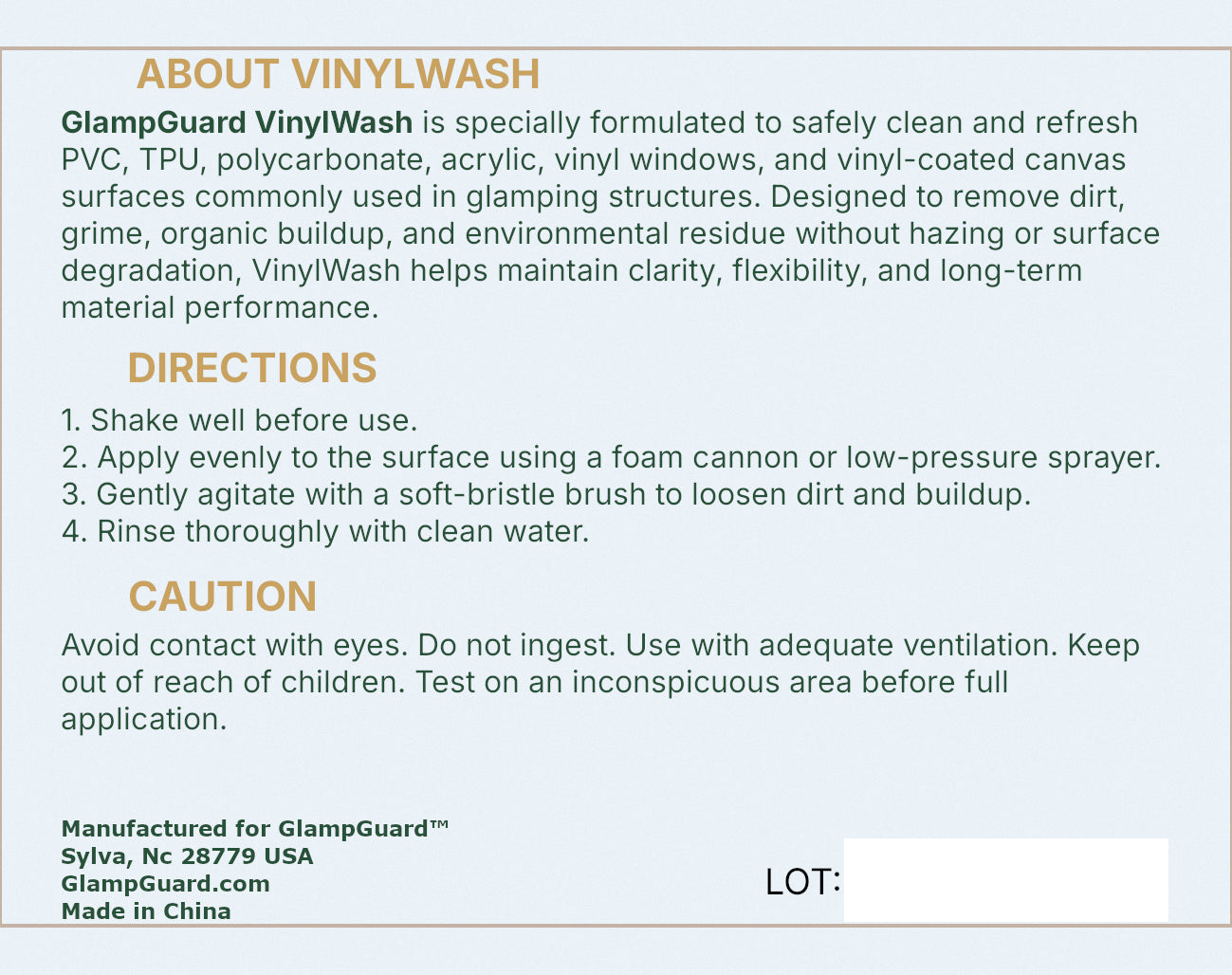 VinylWash